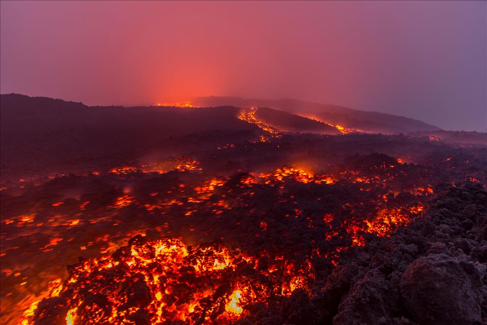 Mount Etna eruption