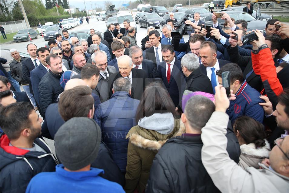 MHP Genel Başkanı Bahçeli, Sakarya'da