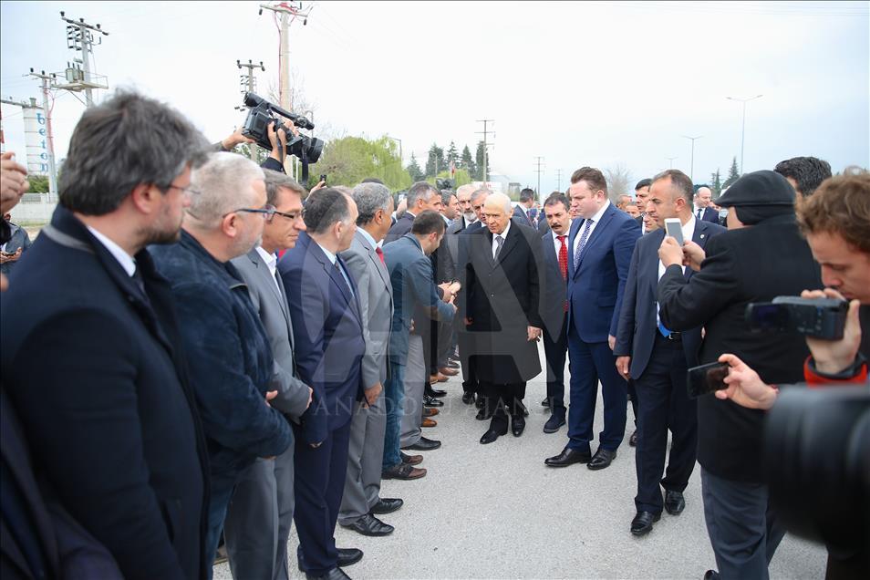 MHP Genel Başkanı Bahçeli, Sakarya'da