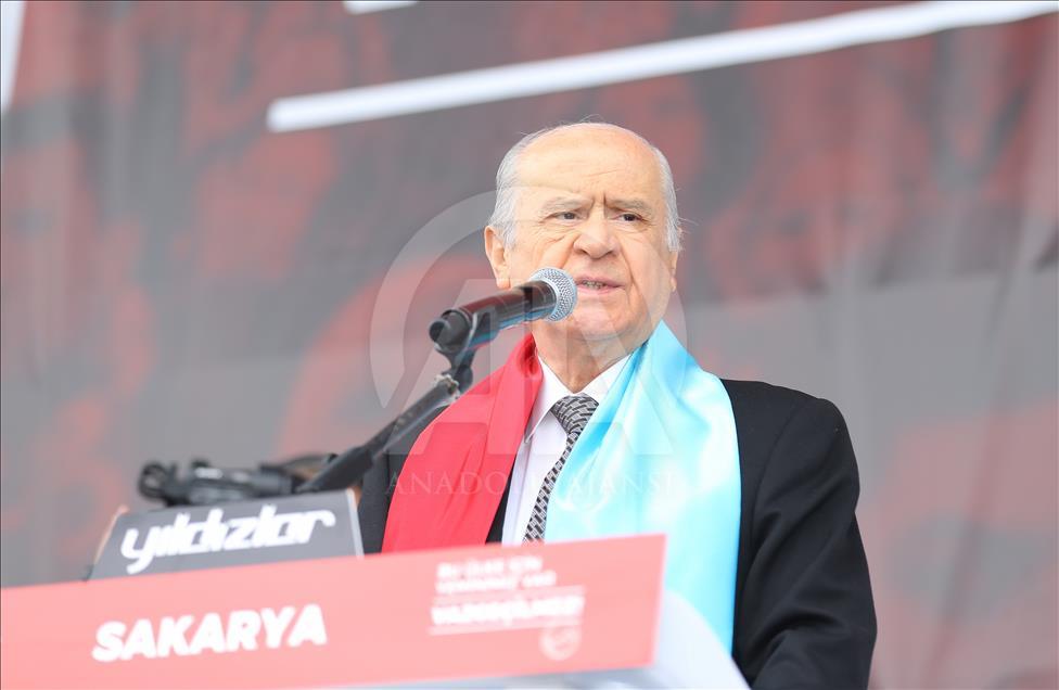 MHP'nin Sakarya mitingi