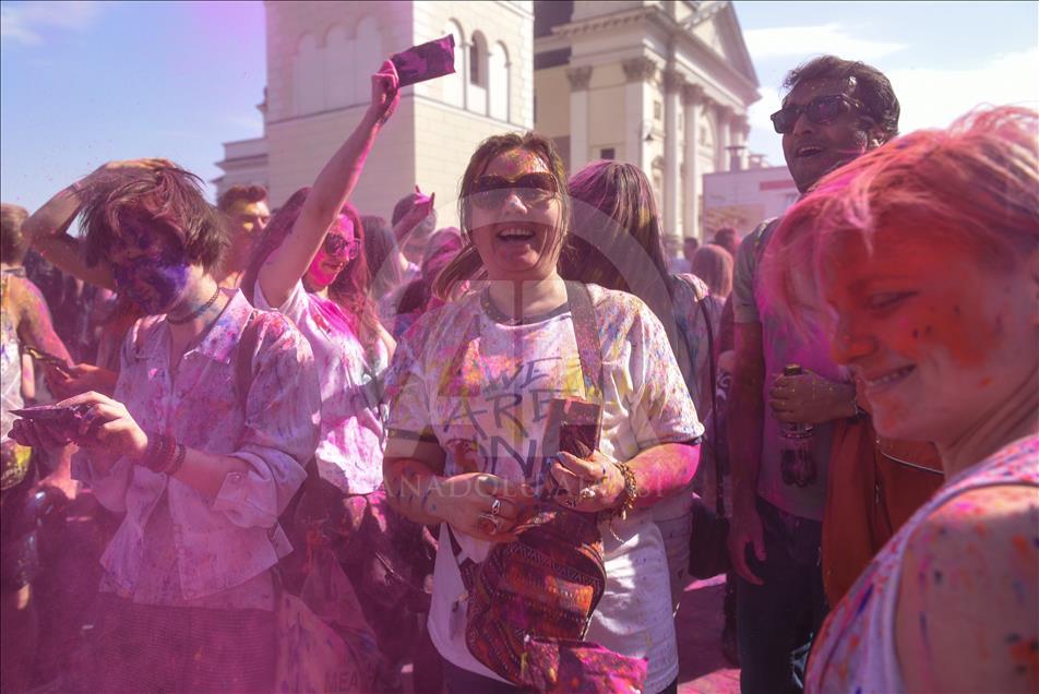 Holi Festival in Poland