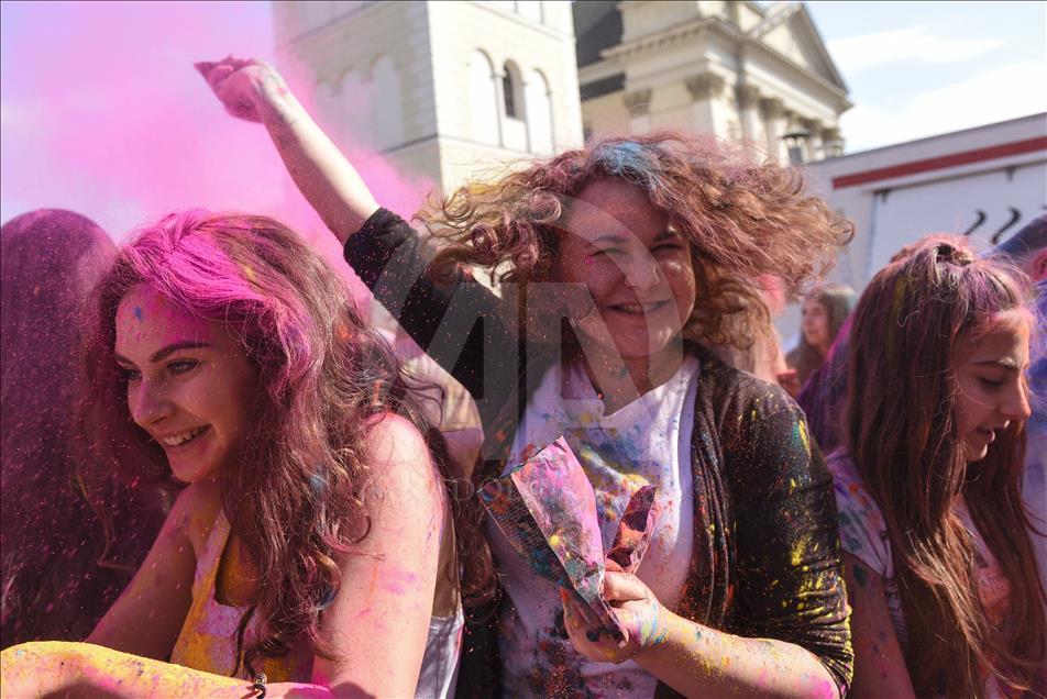 Holi Festival in Poland