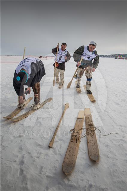 Russia's Nenets celebrate Reindeer Herders' Day