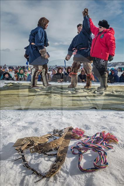Russia's Nenets celebrate Reindeer Herders' Day