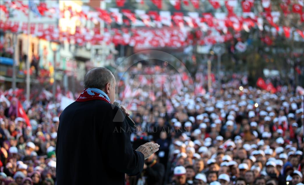 Cumhurbaşkanı Erdoğan Trabzon'da