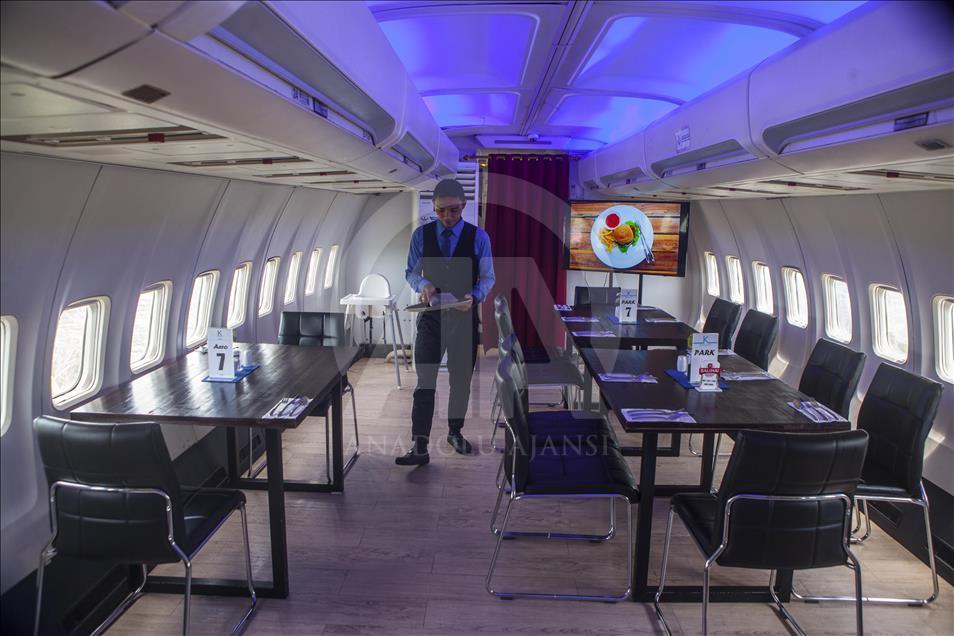 The Boeing 747-400 Airplane converted into restaurant in Bali, Indonesia