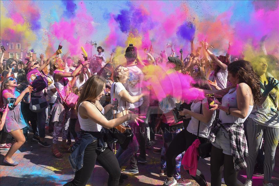 Holi Festival in Poland
