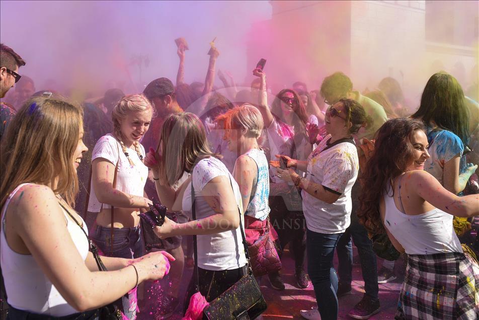 Holi Festival in Poland