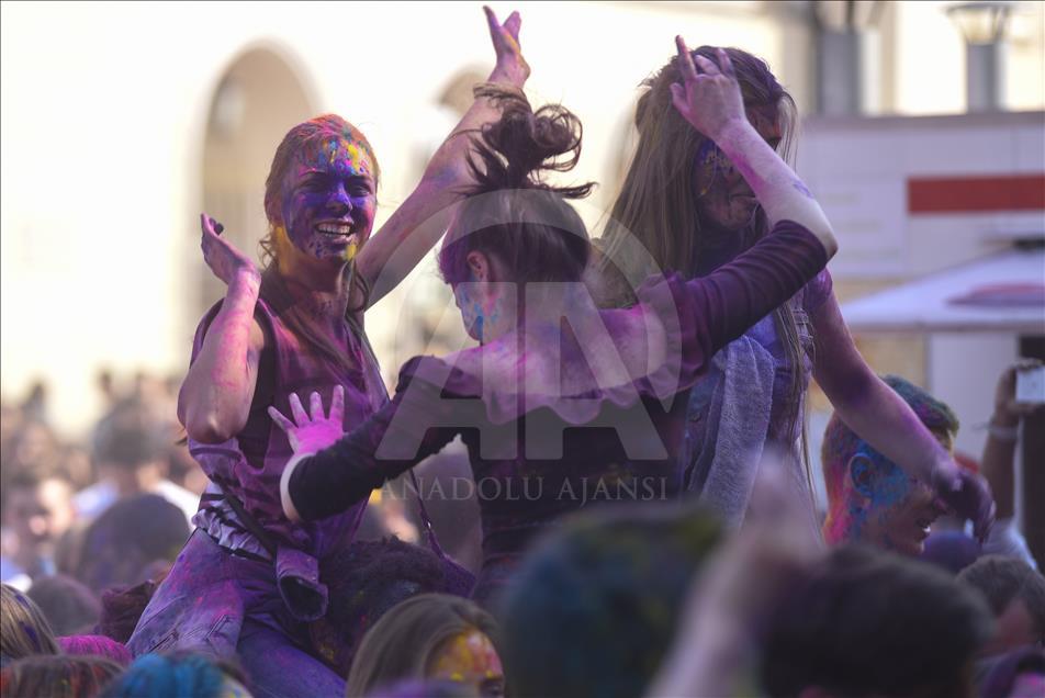 Holi Festival in Poland