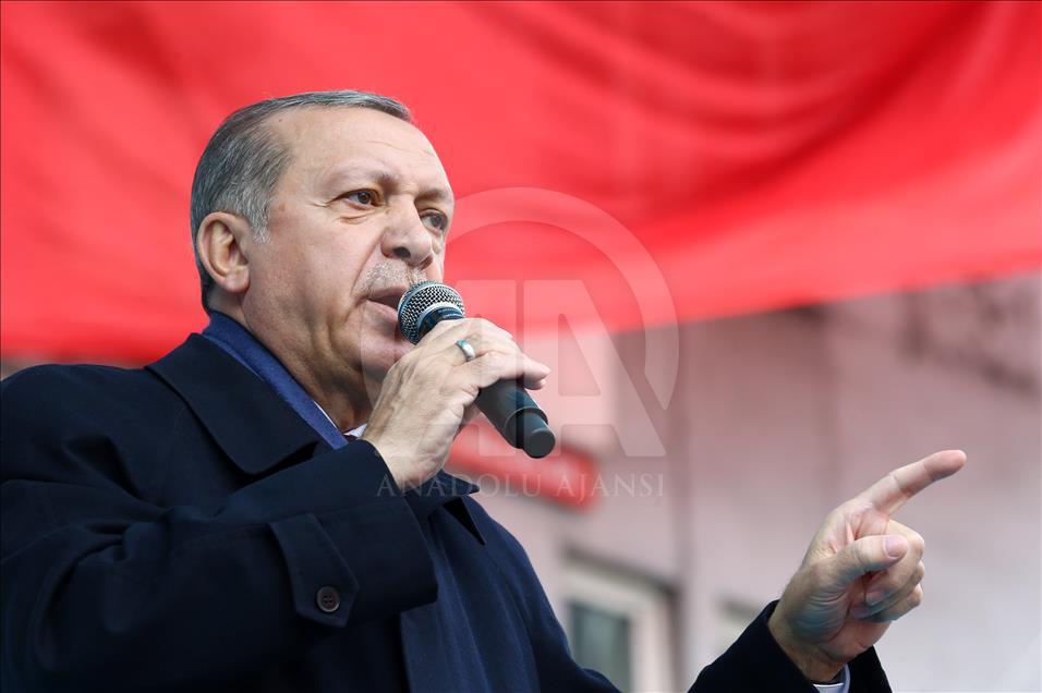 Cumhurbaşkanı Erdoğan Zonguldak'ta