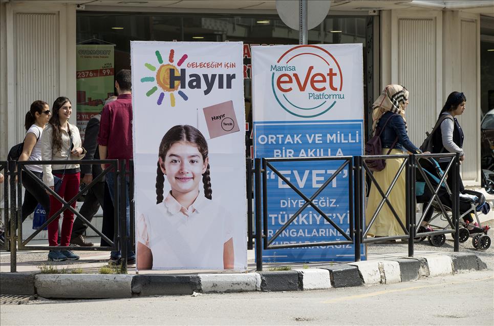 Ahead of Turkey's constitutional referendum
