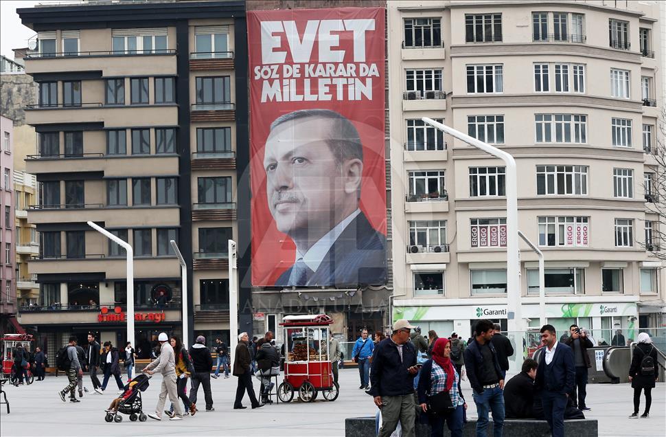 Referandum öncesinde evet ve hayır çalışmaları hızlandı