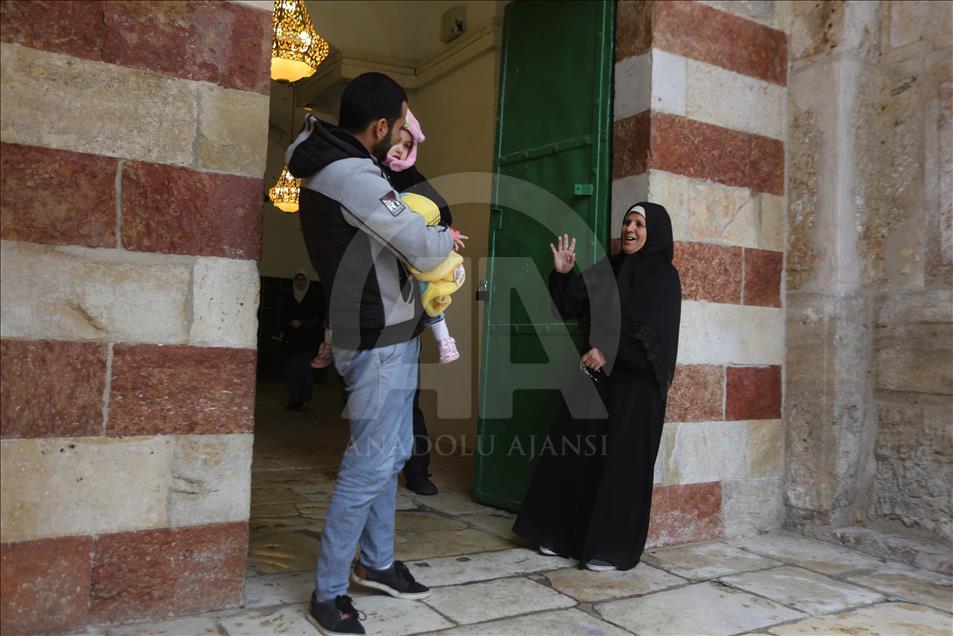Historic West Bank mosque's female guardian