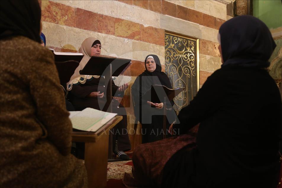 Historic West Bank mosque's female guardian