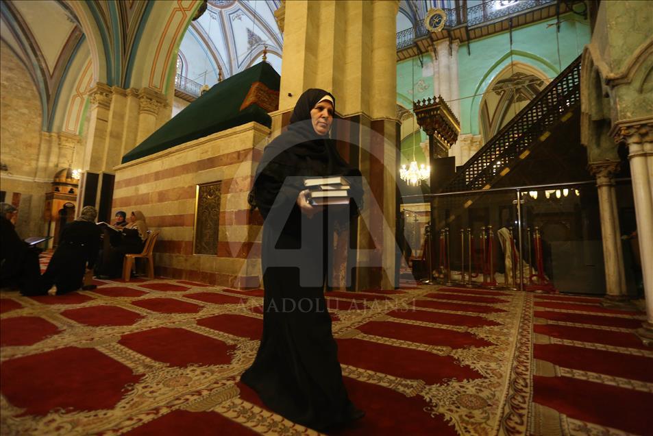 Historic West Bank mosque's female guardian