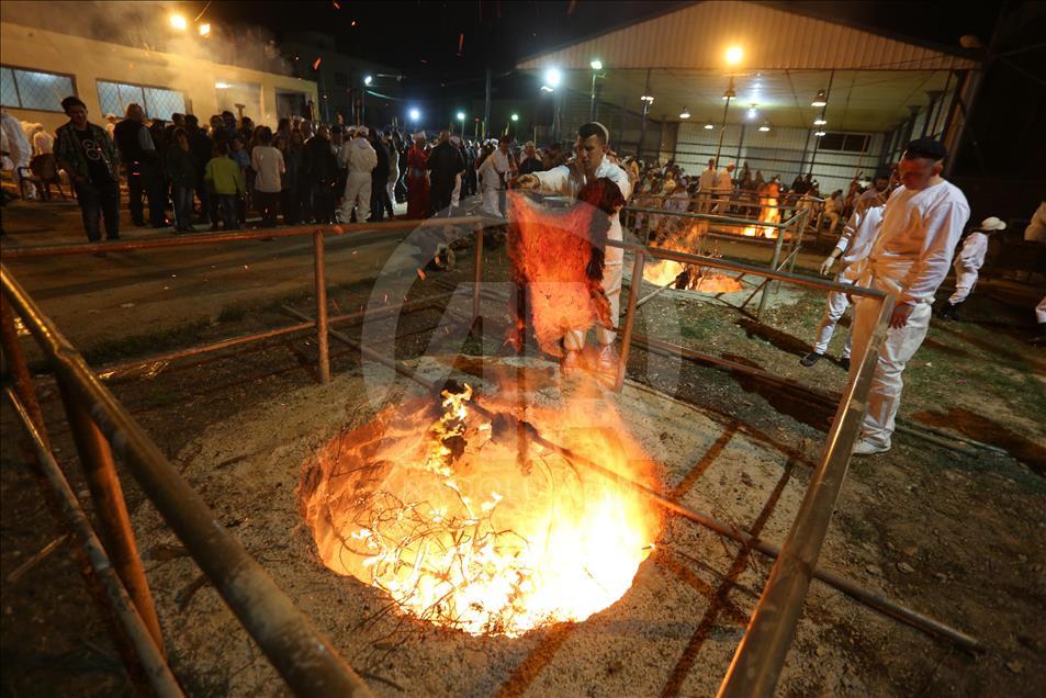 Samiriler Hamursuz Bayramı'nı kutladı