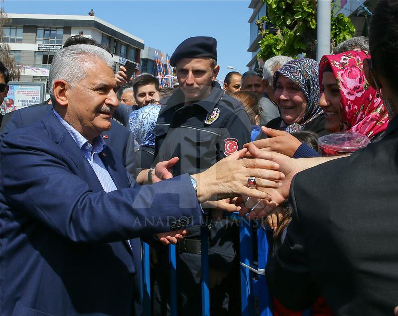 Başbakan Binali Yıldırım, İzmir’de
