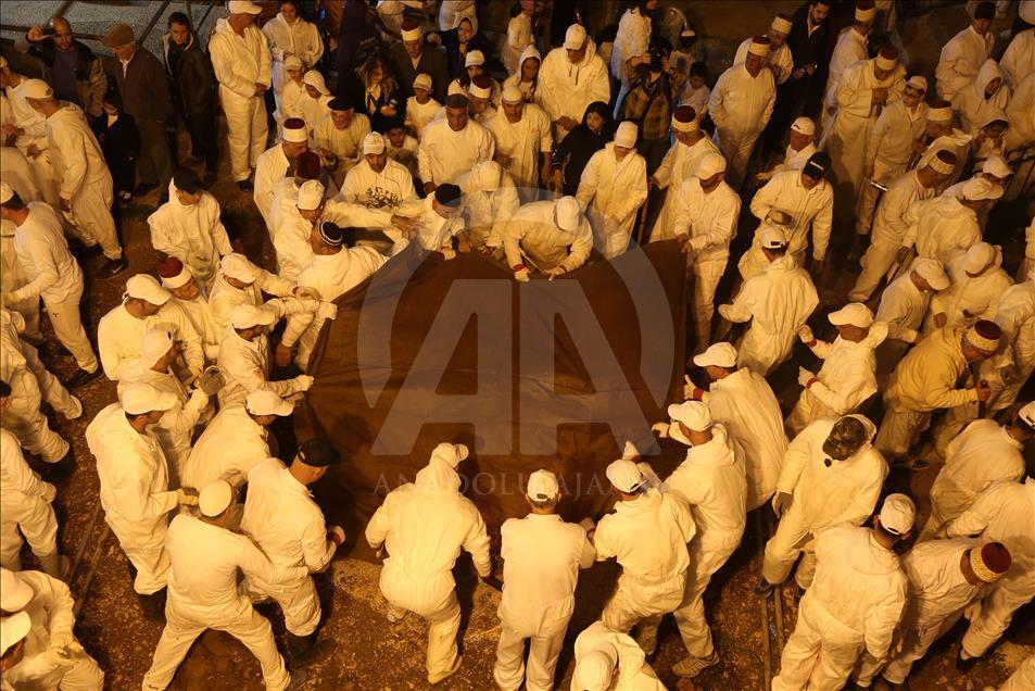 Samiriler Hamursuz Bayramı'nı kutladı