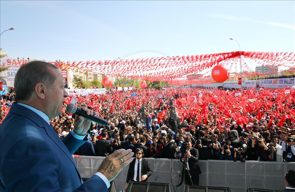 Cumhurbaşkanı Erdoğan, Şanlıurfa'da