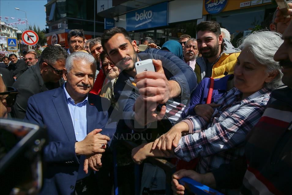 Başbakan Binali Yıldırım, İzmir’de