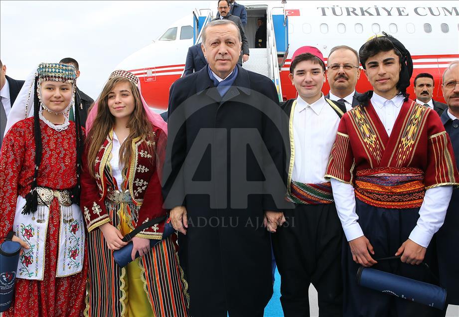 Cumhurbaşkanı Erdoğan Konya'da