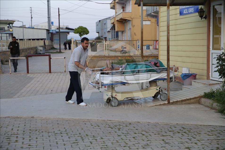 Suriye'de tahliye edilenlere saldırı