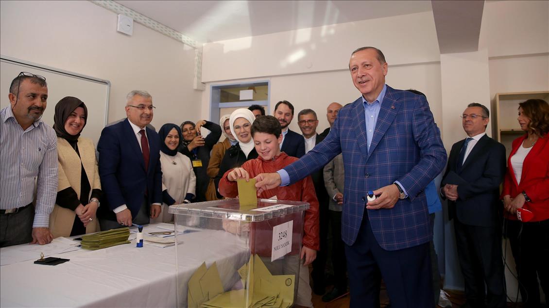 Cumhurbaşkanı Erdoğan oyunu kullandı
