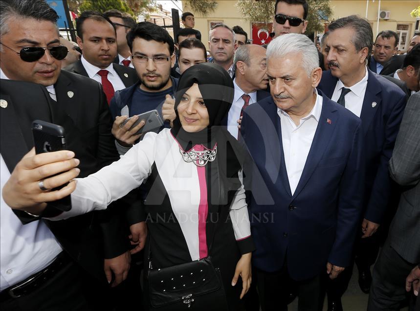 Başbakan Binali Yıldırım oy kullandı