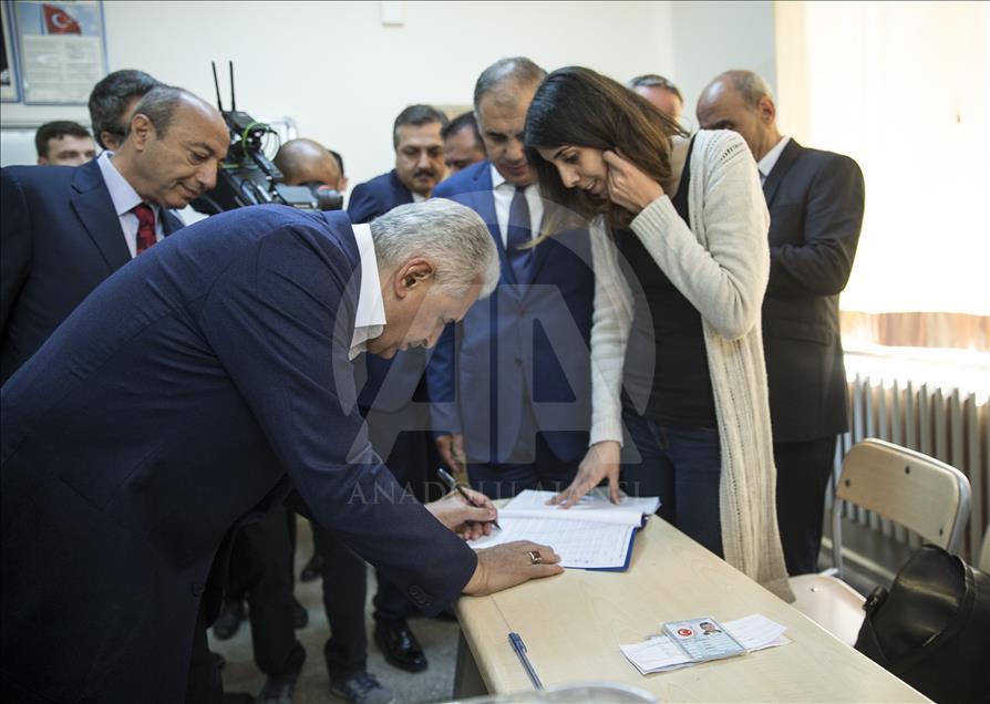 Başbakan Yıldırım oyunu kullandı