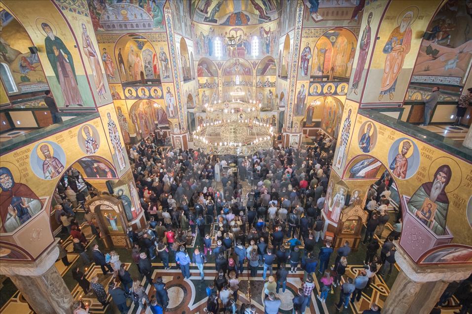 Podgorica: U hramu Hristovog vaskresenja održana vaskršnja liturgija 