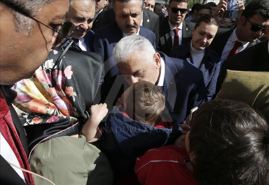 Başbakan Binali Yıldırım oy kullandı