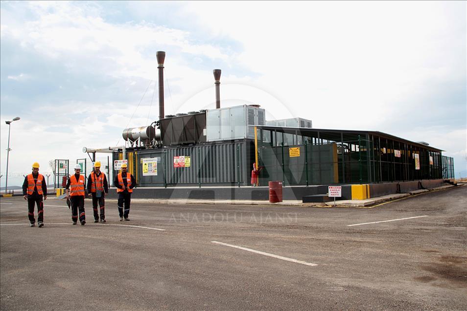 Belediye "çöp gazı"nı elektriğe dönüştürüyor