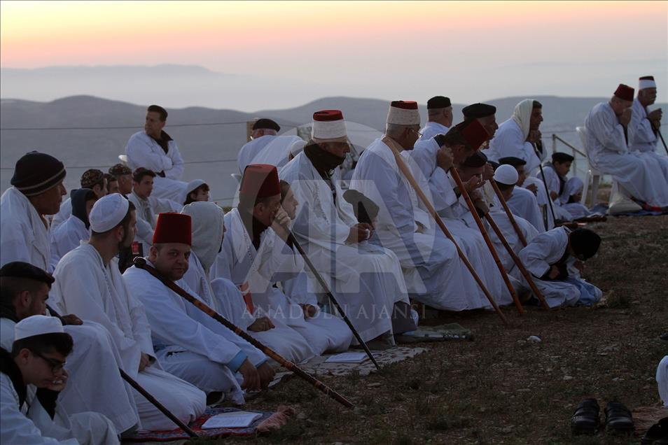 Cisjordanie : Pèlerinage des Samaritains au Mont Garizim
