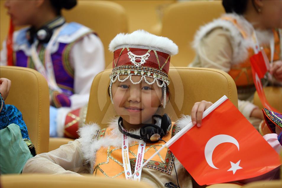 Cumhurbaşkanı Erdoğan, çocukları kabul etti