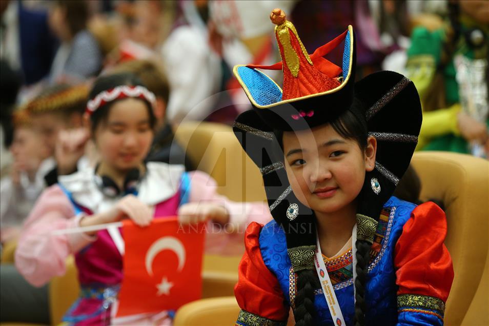 Cumhurbaşkanı Erdoğan, çocukları kabul etti