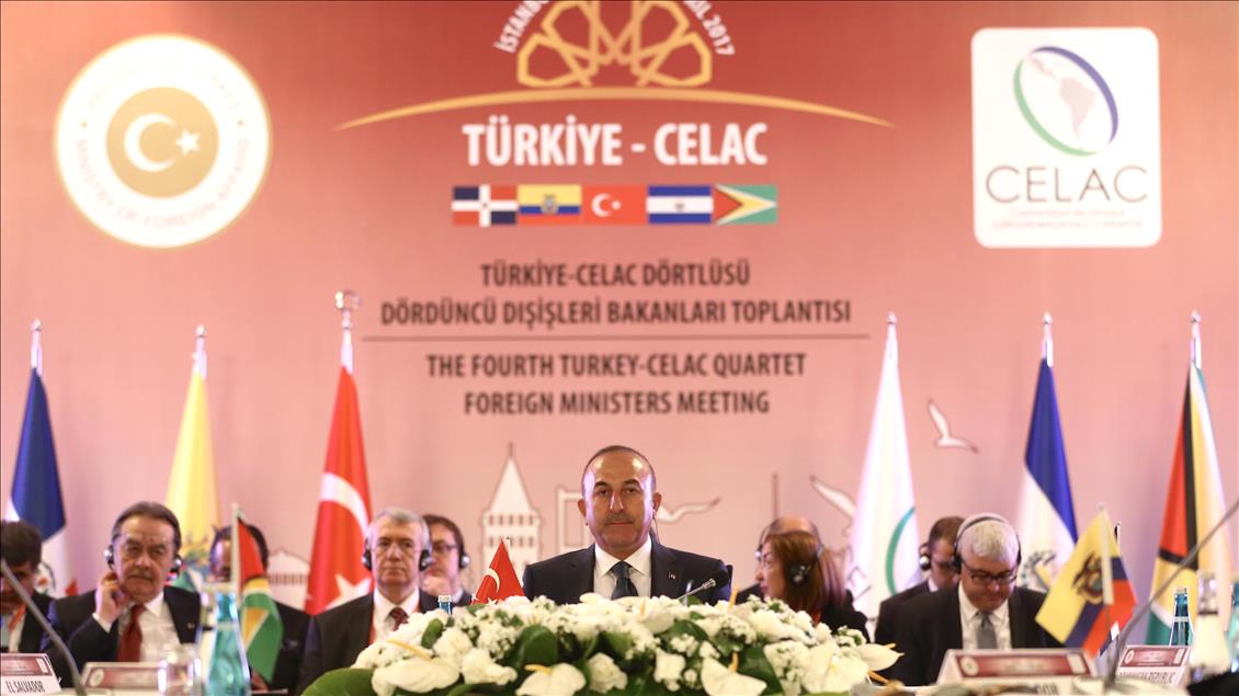  نشست وزرای خارجه ترکیه و 4 کشور آمریکای لاتین و حوزه کارائیب (CELAC)