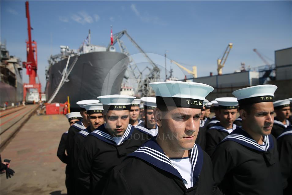 TCG Bayraktar, Deniz Kuvvetleri Komutanlğı'na teslim edildi