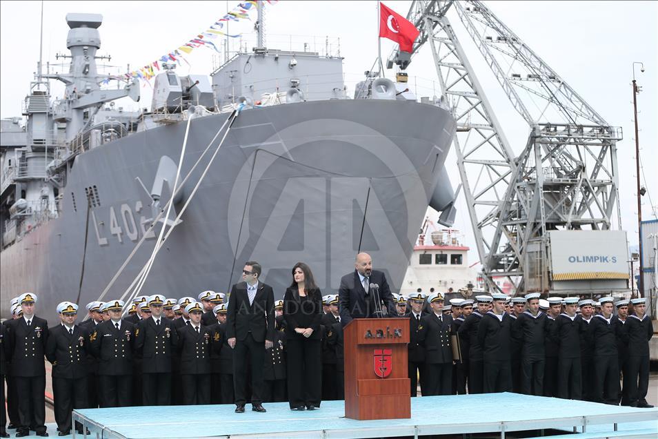 TCG Bayraktar, Deniz Kuvvetleri Komutanlğı'na teslim edildi