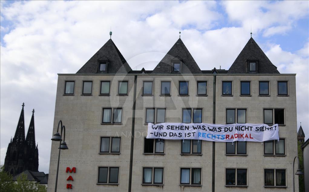 Köln'de onbinler ırkçılığa "hayır" dedi