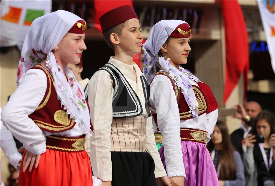 Дети-гости Турции продемонстрировали свои таланты в Невшехире