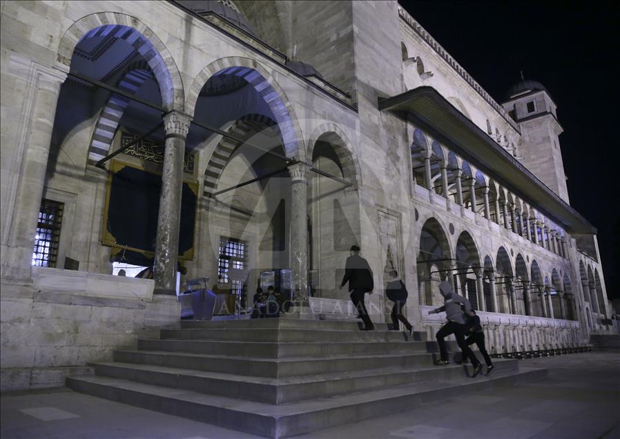 Lailat al Miraj in Turkey's Edirne