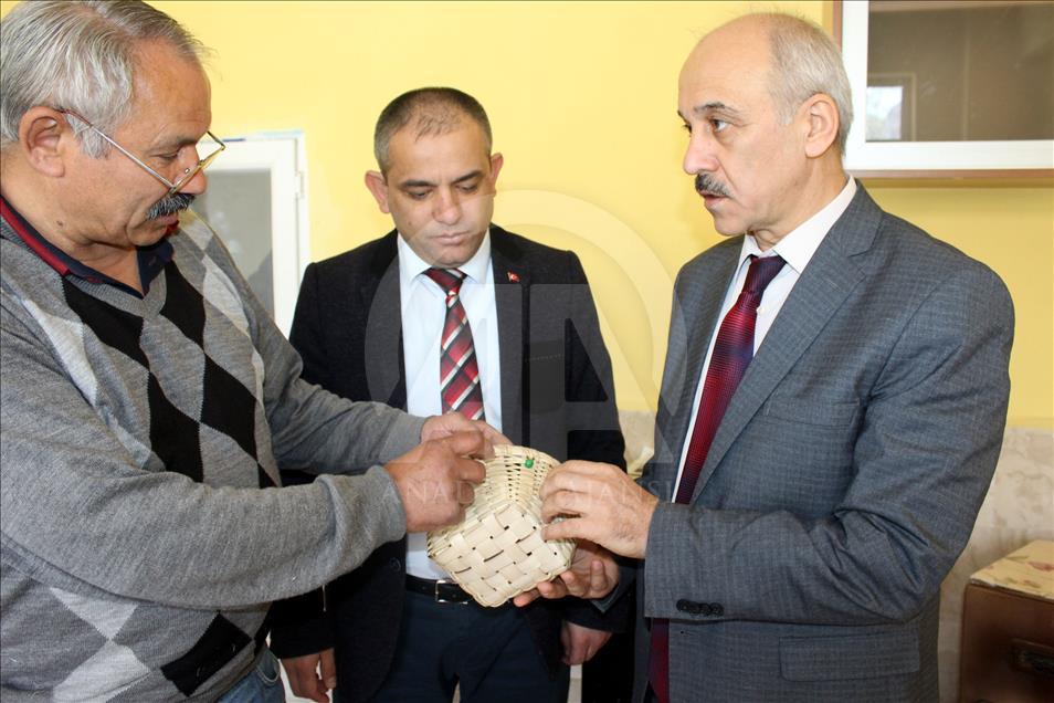 Unutulmaya yüz tutmuş sepetler yeni ustalarla yaşatılacak