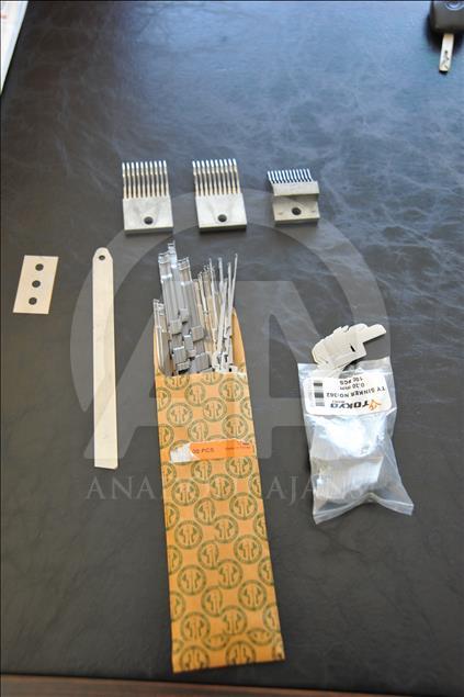Tekstil ve halı makinelerinin iğneleri ondan soruluyor