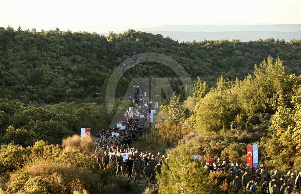 Çanakkale Kara Savaşları'nın 102. yılı
