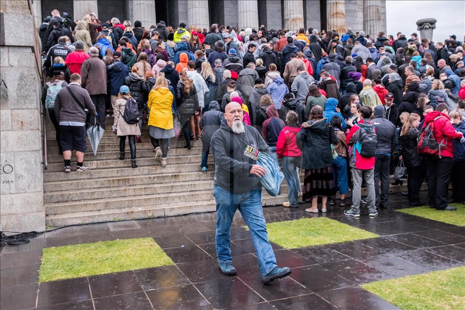 ANZAC Dawn service in Melbourne