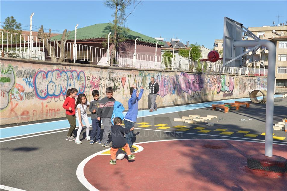 Diyarbakır'da "oyun sokağı" oluşturuldu
