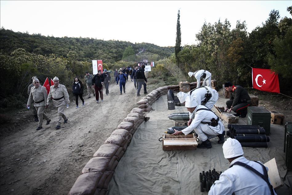 Çanakkale Kara Savaşları'nın 102. yılı