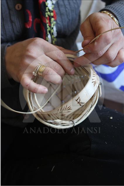 Unutulmaya yüz tutmuş sepetler yeni ustalarla yaşatılacak