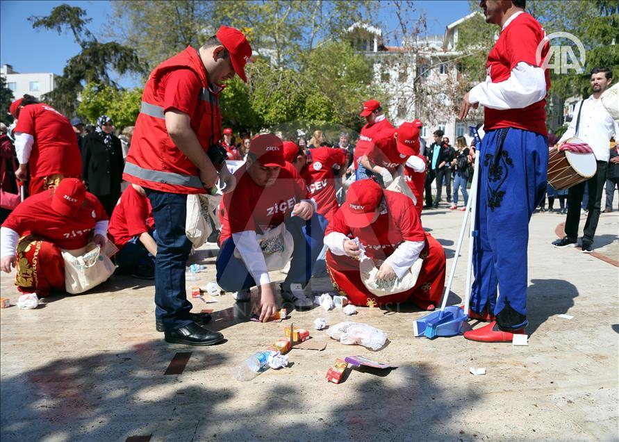 تركيا.. أطفال التوحد يشاركون في فعا