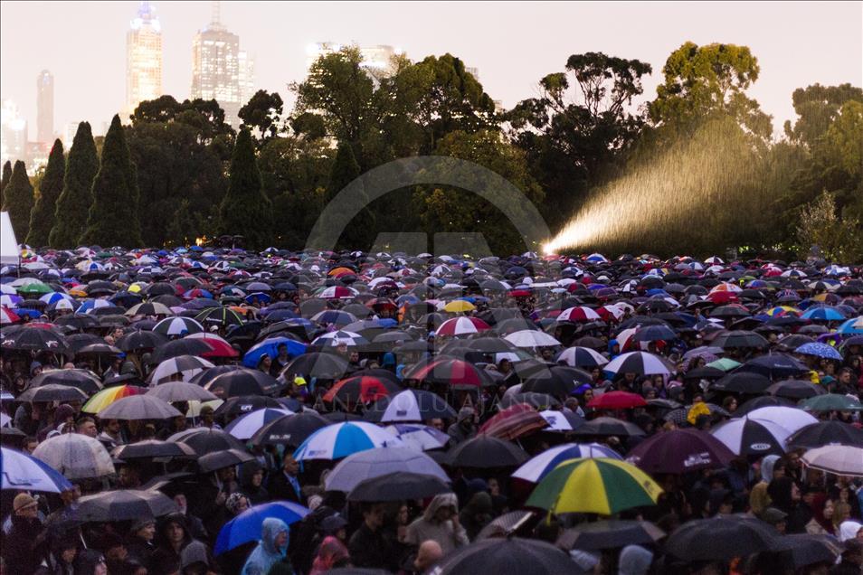 ANZAC Dawn service in Melbourne